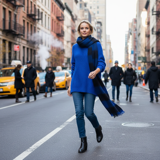 Bufanda Larga Unisex 210x46 cm