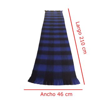 Bufanda Larga Unisex 210x46 cm