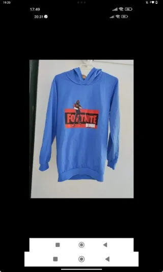 Sudadera niño Talla 8 años