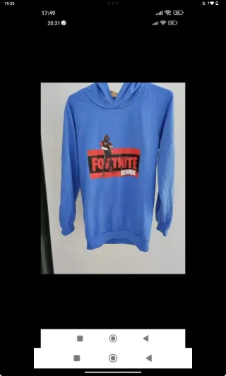 Sudadera niño Talla 8 años