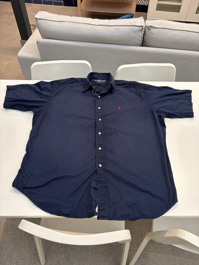 Camisa Polo Ralph Lauren Azul Talla XXL