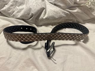 Cinturón Lowlife Negro y Plateado