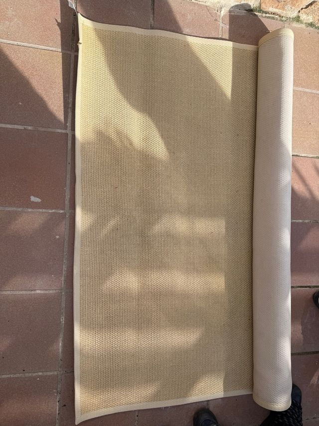 Tapete de Sisal Bege 220x165