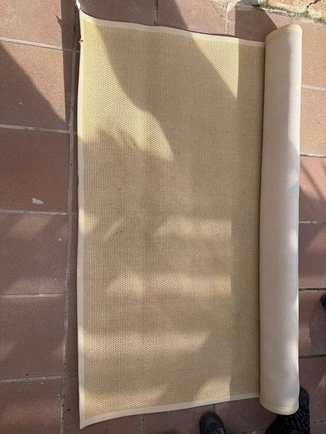 Tapete de Sisal Bege 220x165