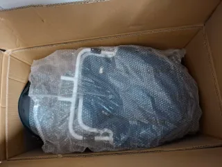 Triciclo Homcom 2 en 1 Azul Nuevo