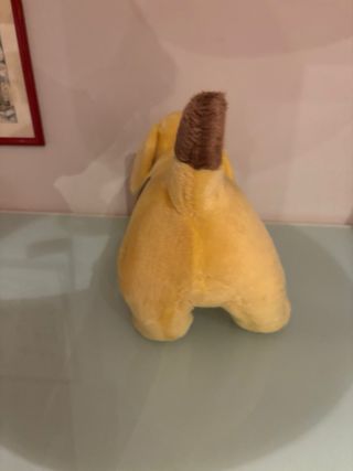 Peluche di Spot, il cagnolino giallo con macchie