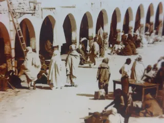 Rara placa Linterna Mágica 1885-1895