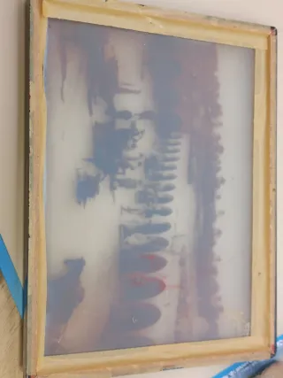 Rara placa Linterna Mágica 1885-1895