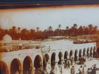 Rara placa Linterna Mágica 1885-1895