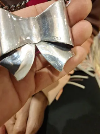 Collar Tous Plata 925 Lazo colección Betty