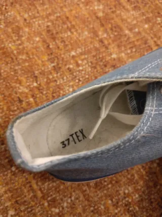 Zapatillas TEX denim talla 37