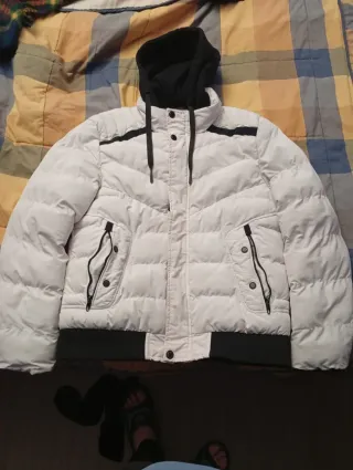 Cazadora Invierno Blanca Talla XXL