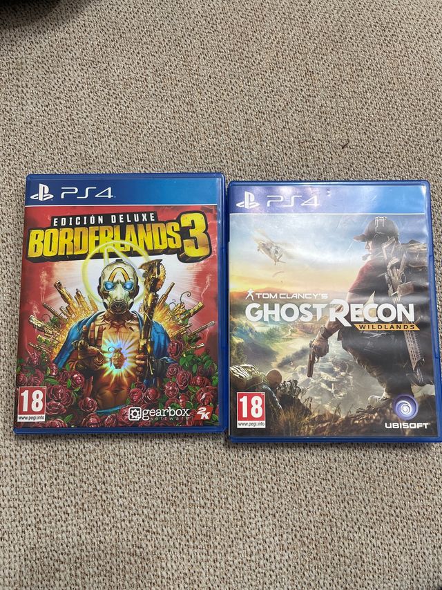 Juegos PS4: Borderlands 3 y Ghost Recon