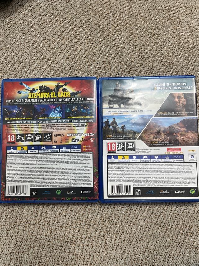 Juegos PS4: Borderlands 3 y Ghost Recon