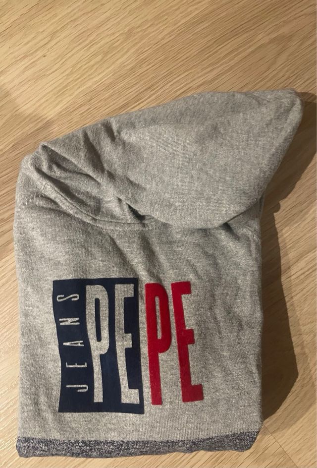 Sudadera Pepe Jeans Gris y Azul
