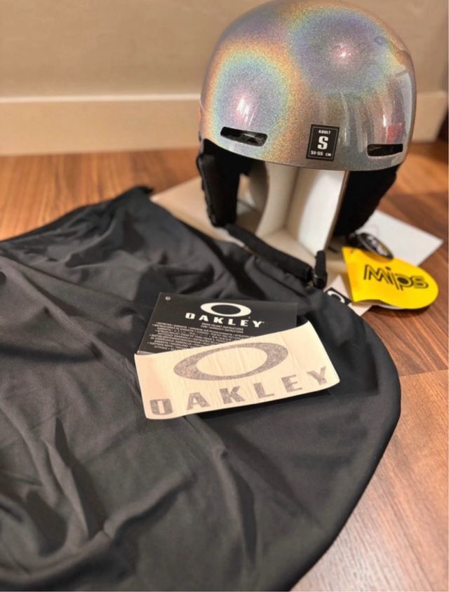 Casco Oakley Esquí Holográfico