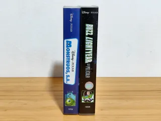 Películas VHS Disney Pixar (Español)