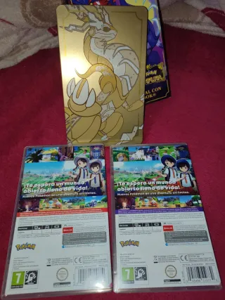 Pokémon Scarlatto e Violetto Edizione Dual Steelbook