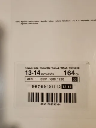 2 Camisetas interiores Zara