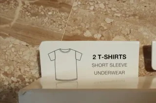 2 Camisetas interiores Zara