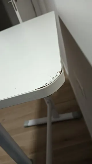 Escritorio ajustable blanco