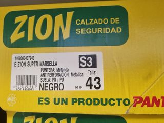 Botas de Seguridad ZION varias tallas.