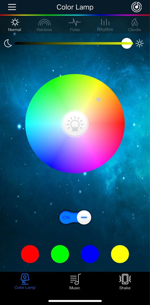 Bombilla E27 con Altavoz y Luces LED