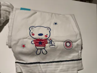 2 Juegos Sábanas Mini Cuna Bebé Osito