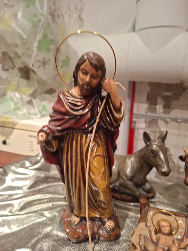 Figuras artesanas de Belén Navideño