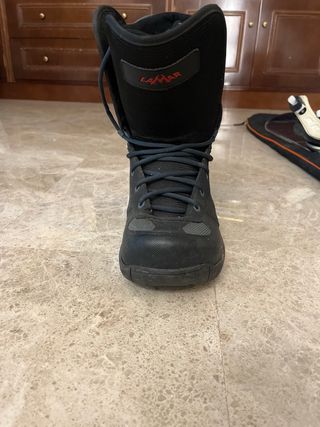 Pack snowboard completo tabla + fijaciones + botas