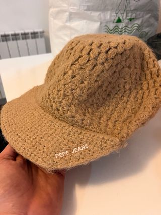 Gorro lana Pepe Jeans con visera