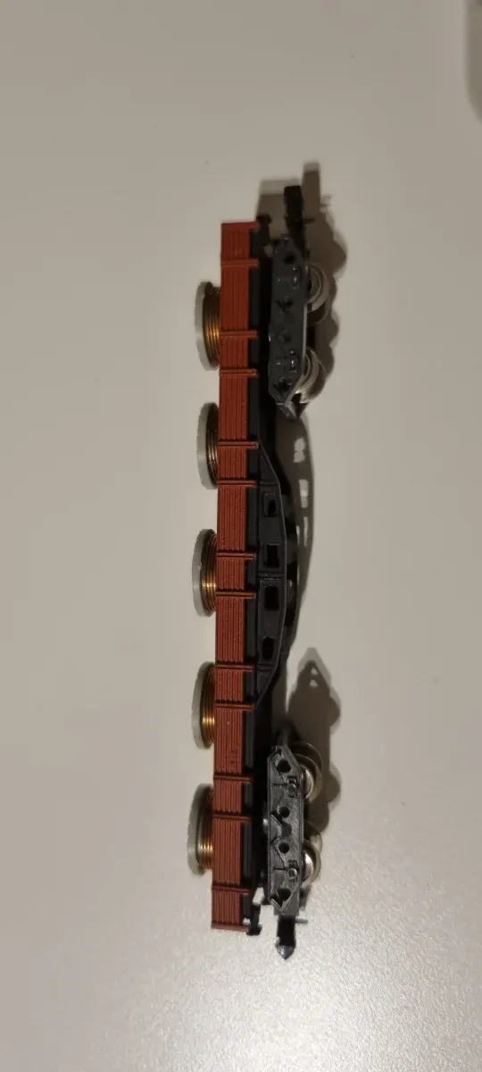 Vagón mercancías Ibertren con bobinas