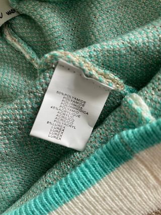 Pantalón punto pata ancha T única