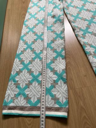 Pantalón punto pata ancha T única