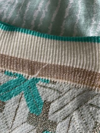 Pantalón punto pata ancha T única