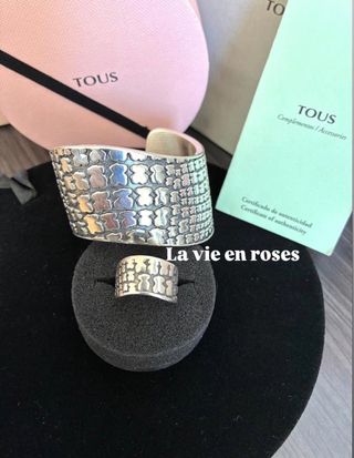 Conjunto Tous Saurio Plata 925 Descatalogado