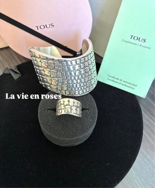 Conjunto Tous Saurio Plata 925 Descatalogado