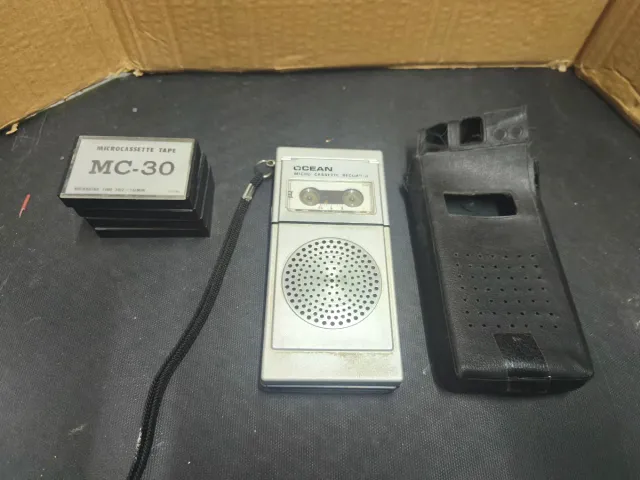 Vecchia Registratore Microcassette Ocean