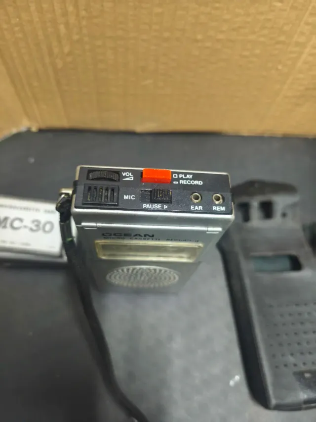 Vecchia Registratore Microcassette Ocean