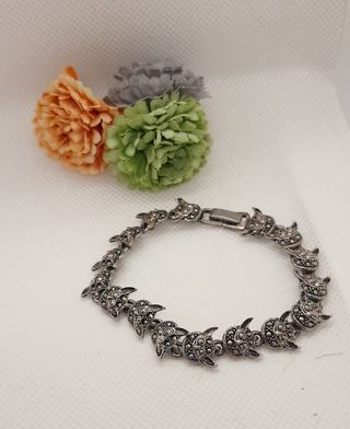 Bracciale con ciondoli a forma di gufetto