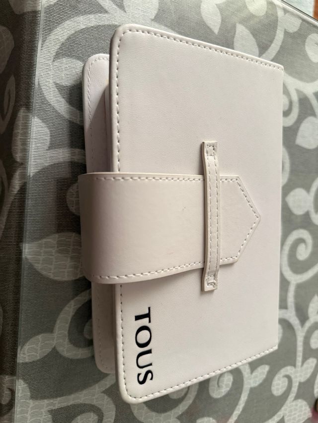 Bolso Tous Beige/Blanco joyero y neceser