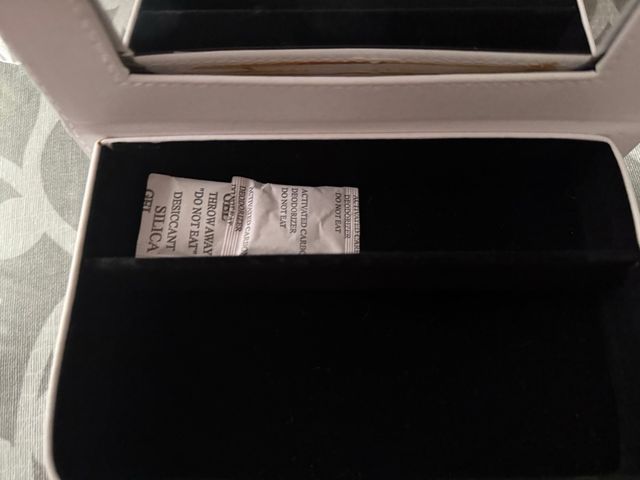 Bolso Tous Beige/Blanco joyero y neceser