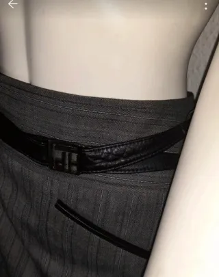 Falda Pedro del Hierro gris talla 46.