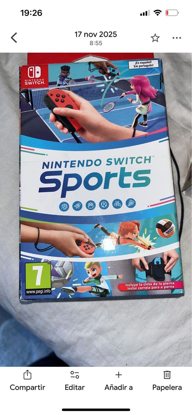 Nintendo Switch Azul y Naranja