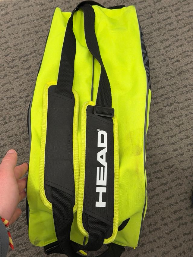 Paletero Head Core Performance Negro/Amarillo