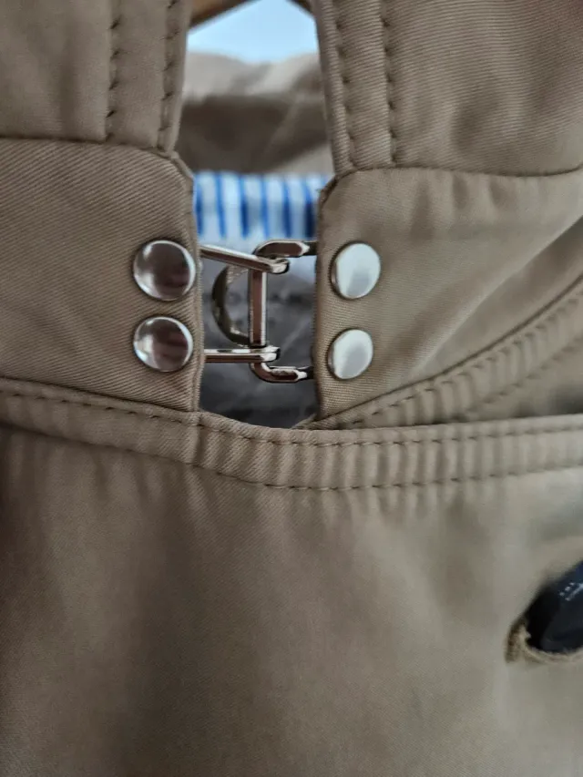 Gabardina Zara Mujer Beige