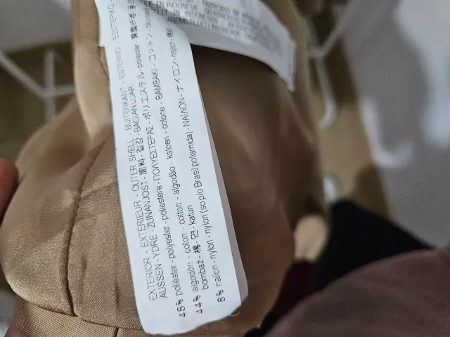 Gabardina Zara Mujer Beige