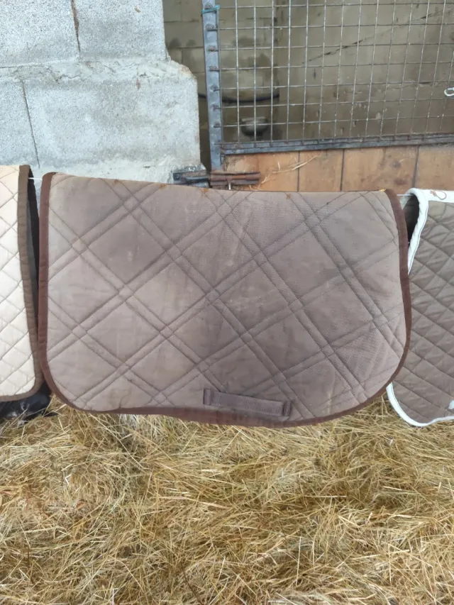 Sudadero acolchado para montar a caballo