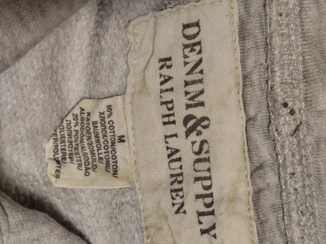 Sudadera Denim & Supply Ralph Lauren Gris M