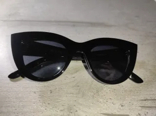 Gafas de sol Sojos Cat Eye Retro Negras